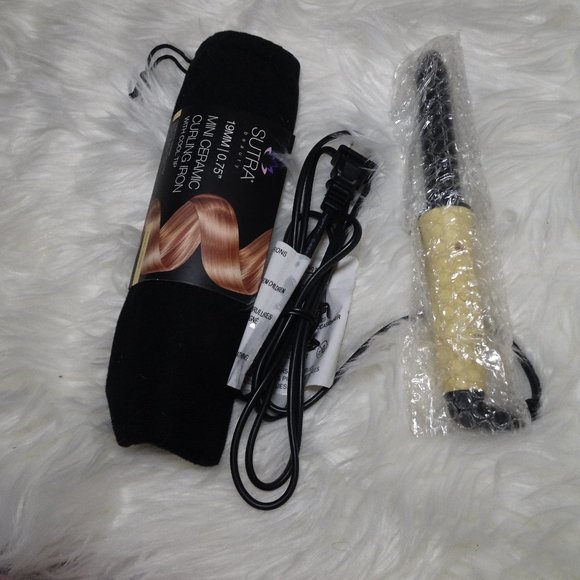Pastel Yellow Sutra 19mm Curling Iron